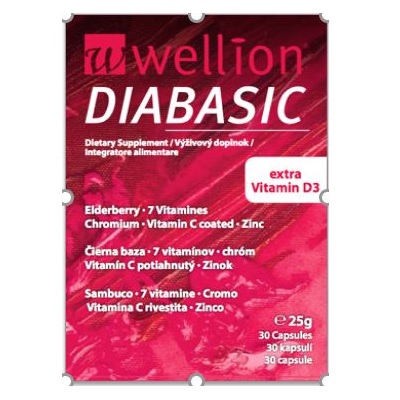 Wellion Diabasic med D-vitamin, Kosttillskott