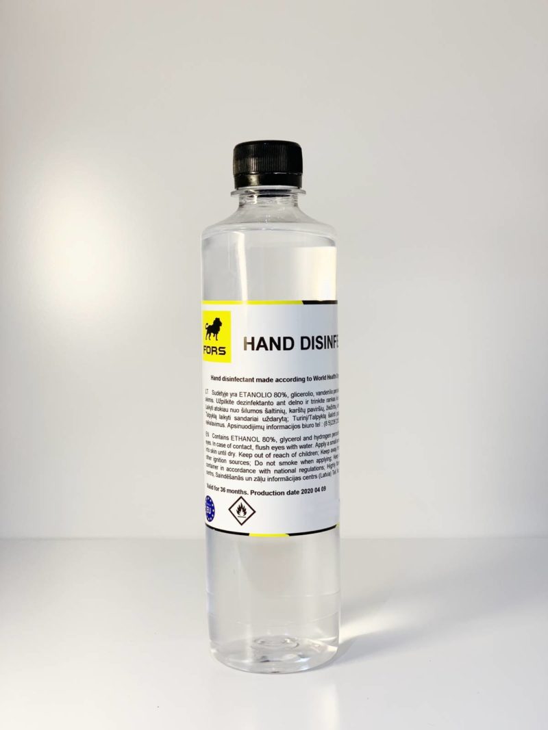 Handdesinfektion, 0,5l