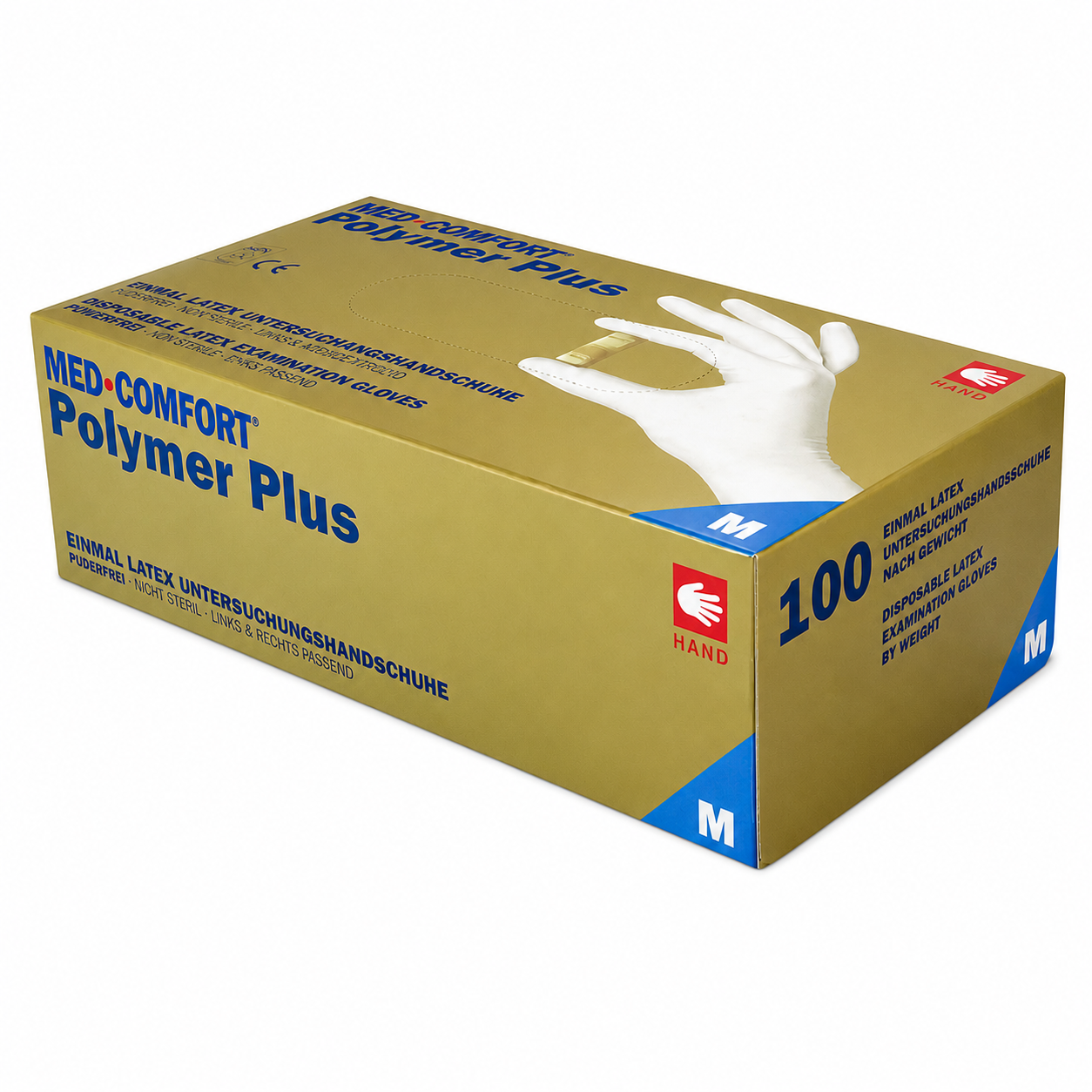 Polymer Plus, Poly/Latexhand., Puderfri