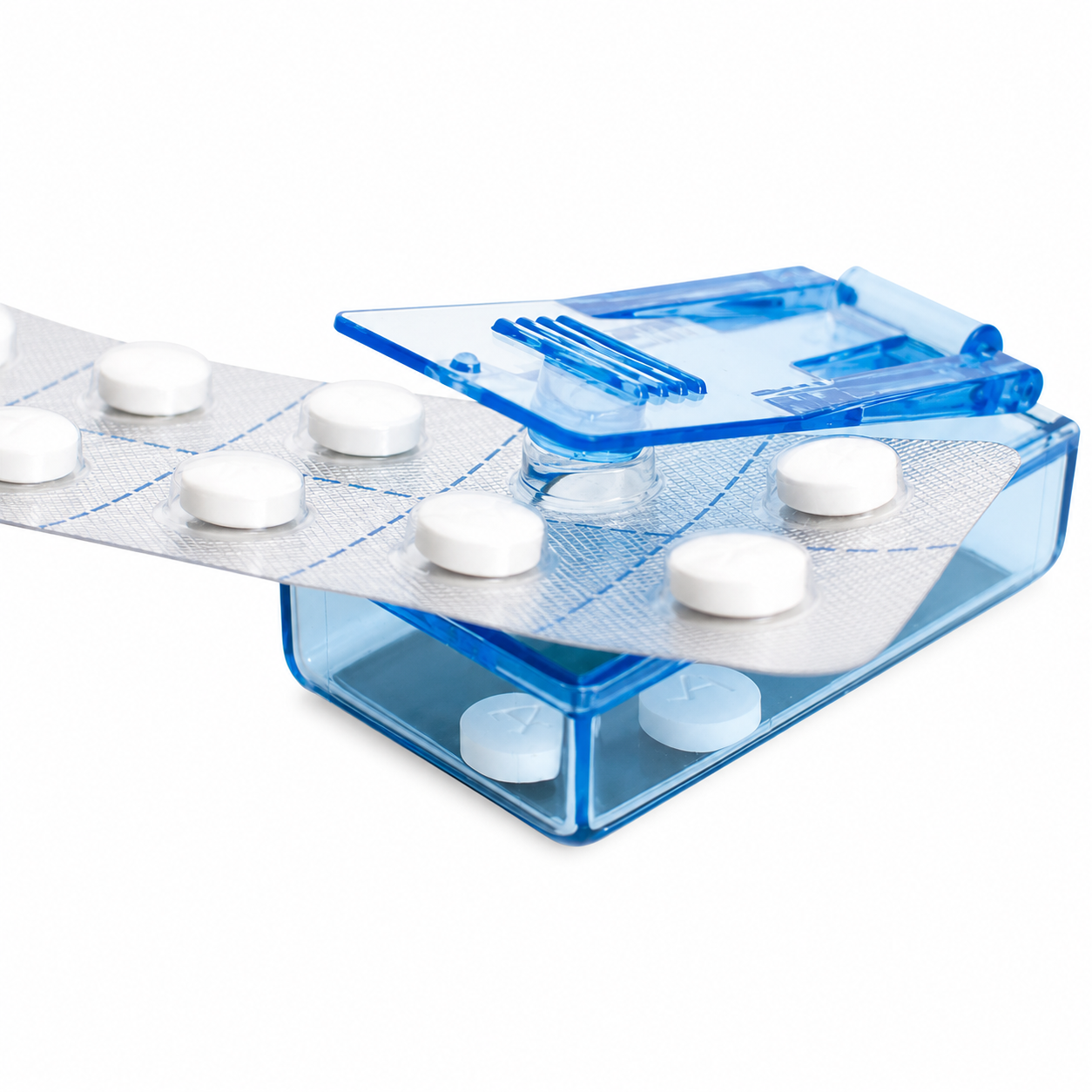 Tablettöppnare för blisterpack