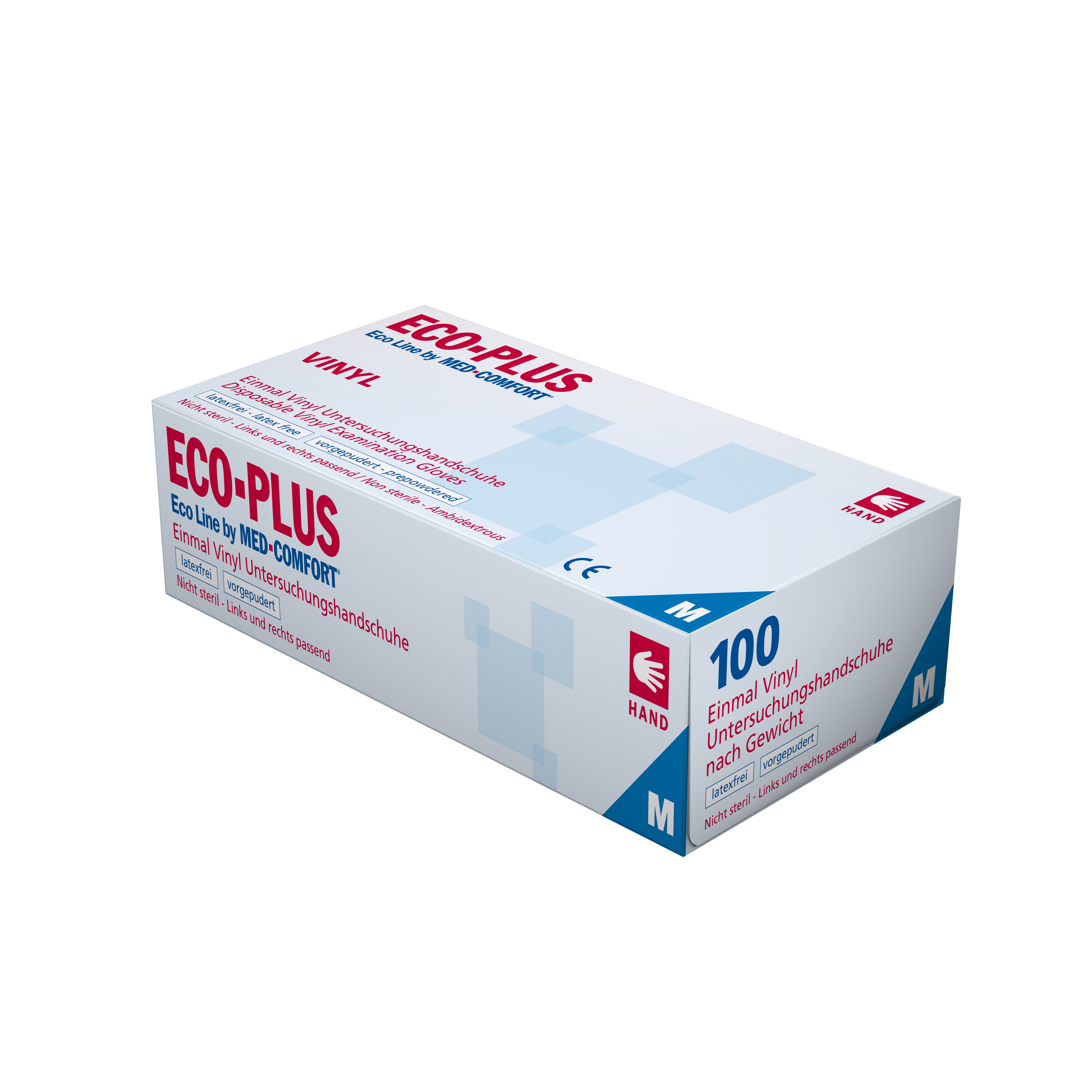 Eco Plus, Vinylhandske, Pudrade
