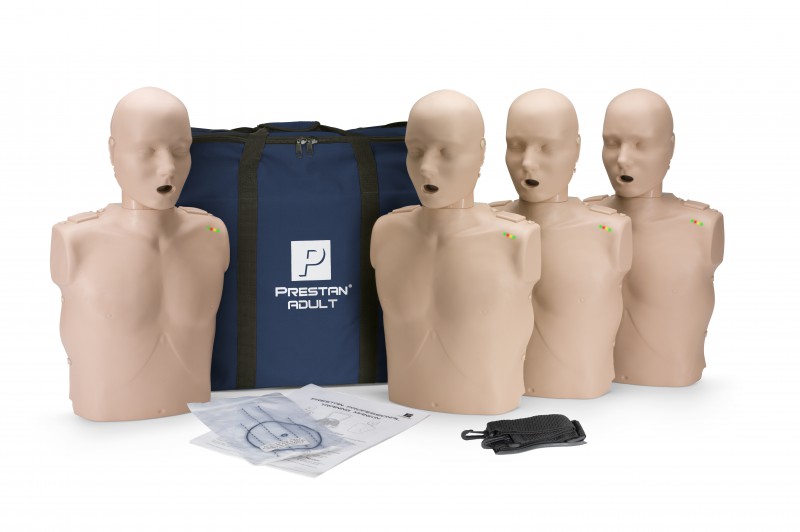 Prestan Utbildningsdocka Vuxen, 4-pack