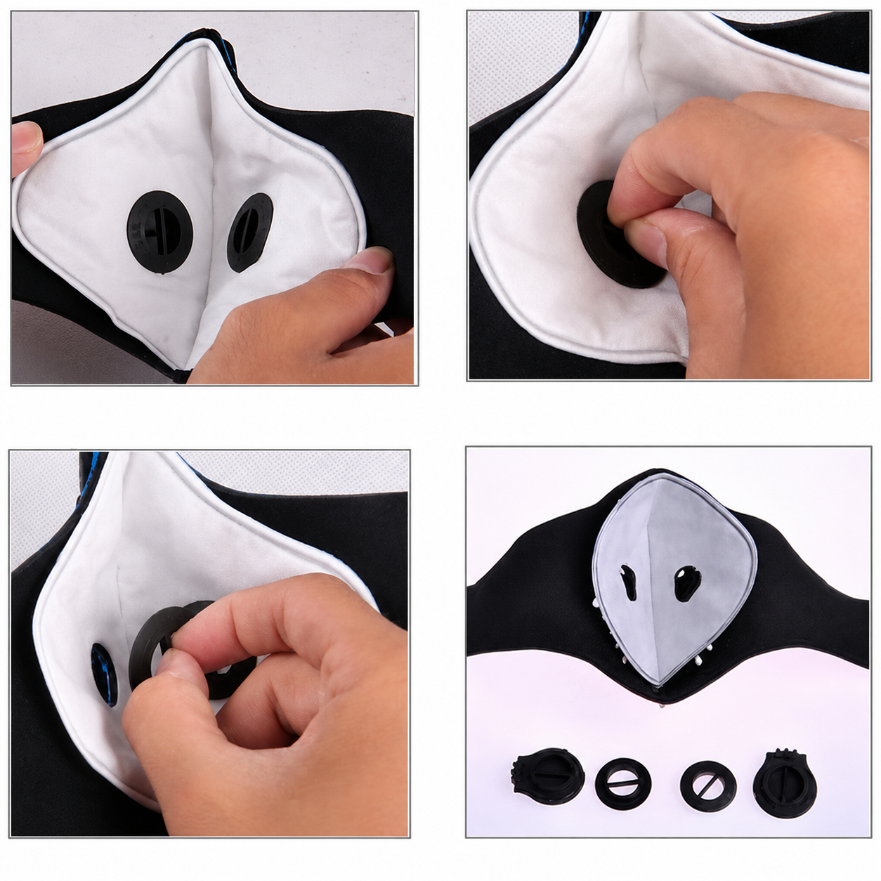 Utbytbart filter för Sportmask FFP3